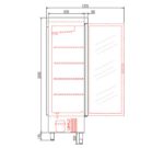 Coreco Armario Refrigerado Snack ACRV-751 - Imagen 2