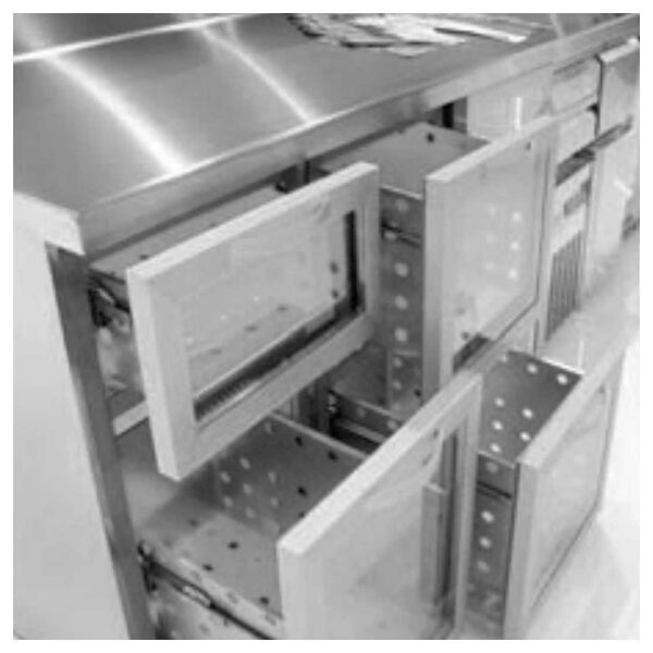 Coreco Cajonera Doble Cristal