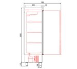 Coreco Congelador Vertical Serie Line Snack 1302-S - Imagen 3