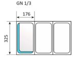 Coreco Cubeta Acero Inox GN 1/3 - Imagen 2