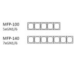 Coreco Mesa Fría Saladette GN 1/1 MFP - Imagen 2