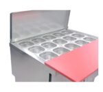 Coreco Mesa Fría Saladette GN 1/1 Encimera Abierta MFSC - Imagen 2