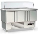 Coreco Mesa Fría Saladette GN 1/1 Encimera Abierta MFSC - Imagen 5