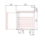 Coreco Mesa Refrigerada Gama 700 GN 1/1 MRGV-150 - Imagen 4