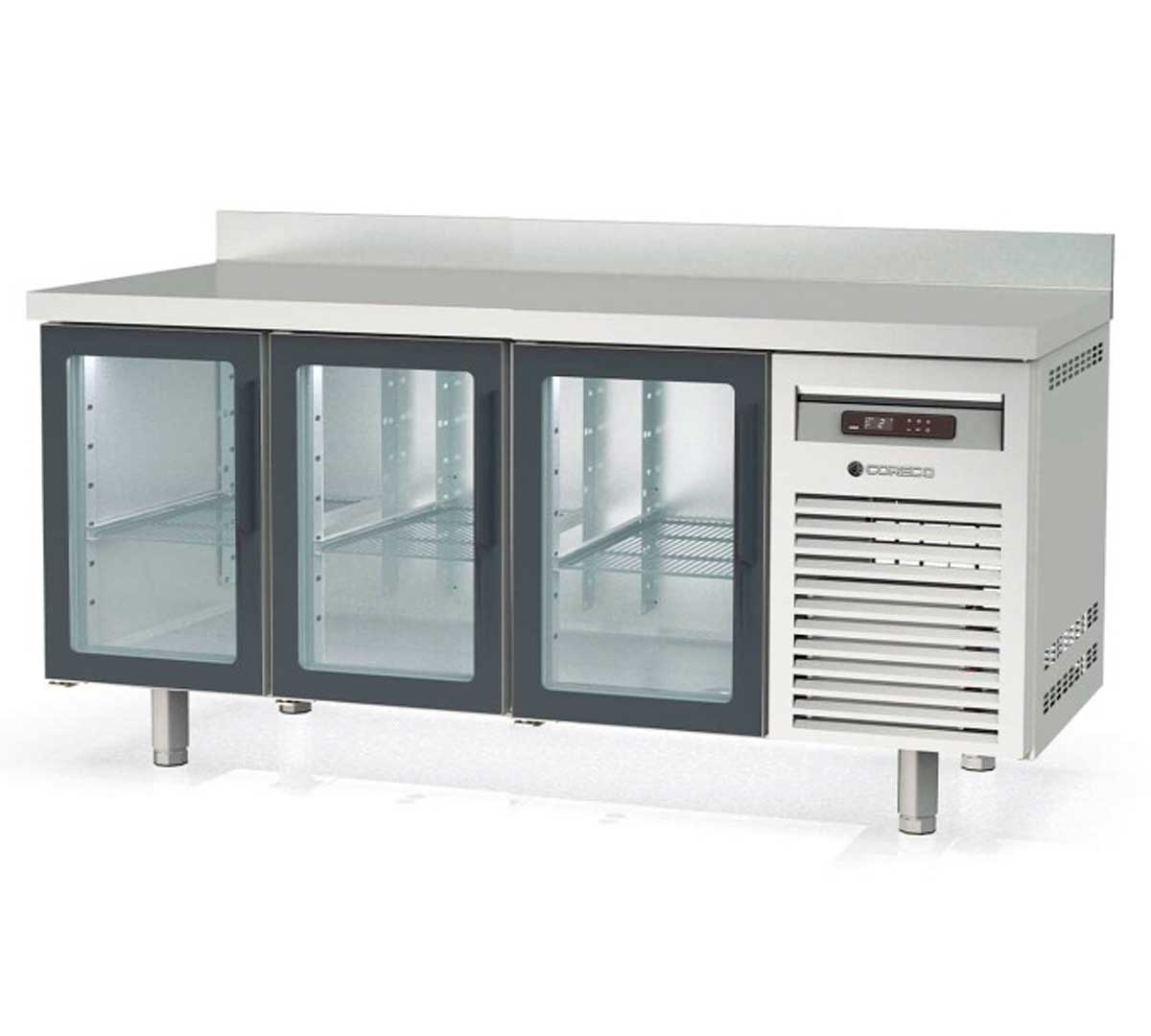 coreco-mesa-fria-mrgv-200-01.jpg Coreco Mesa Refrigerada Gama 700 GN 1/1 MRGV-200 - Imagen 1