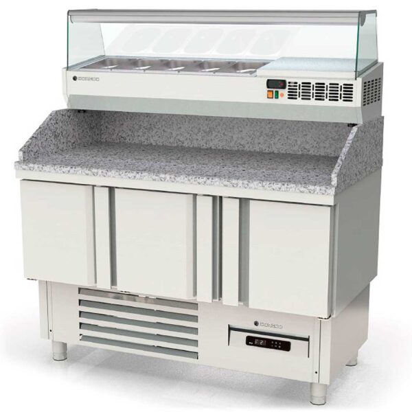 Coreco Mesa Fría Compacta Pizza