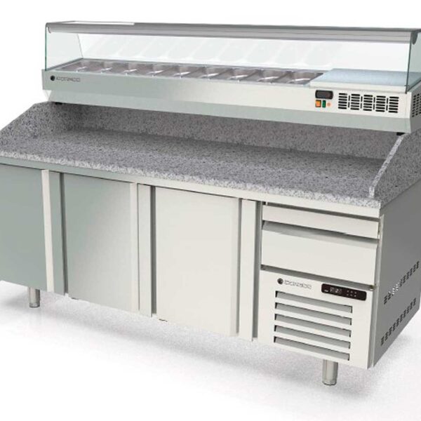 Coreco Mesa Fría Pizza Cajón Neutro