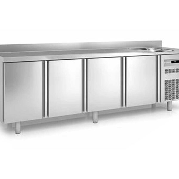 Coreco Mesa Fría Snack con Fregadero MRSF