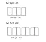 Coreco Mesa Refrigerada GN Kebab - Imagen 3