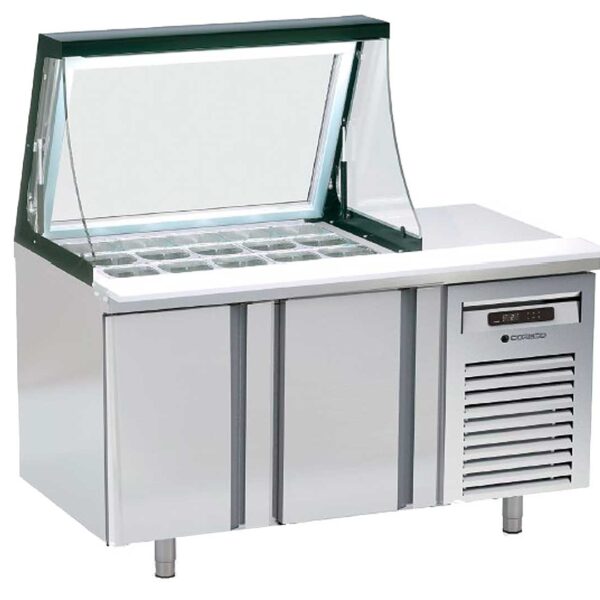 Coreco Mesa Preparación Cristal Elevable