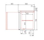 Coreco Mesa Refrigerada Snack S Line TSR-250 -S - Imagen 3