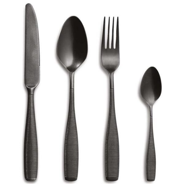 Comas Cubertería Fleur de Lys Black