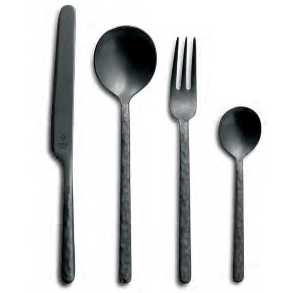 Comas Cubertería Kodai Vintage Negra